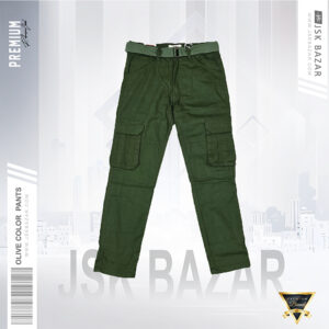 Olive colored mobile pants
